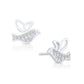 Sterling Silver Little Bird Stud Earrings