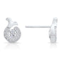 Sterling Silver Shrimp Stud Earrings, Seafood