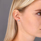 Sterling Silver Tiny Heart Stud Earrings