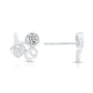 Sterling Silver LOVE Stud Earrings