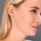 Sterling Silver LOVE Stud Earrings