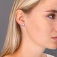 Sterling Silver Dragonfly Stud Earrings