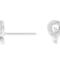 Sterling Silver Small Tear Drop Stud Earrings