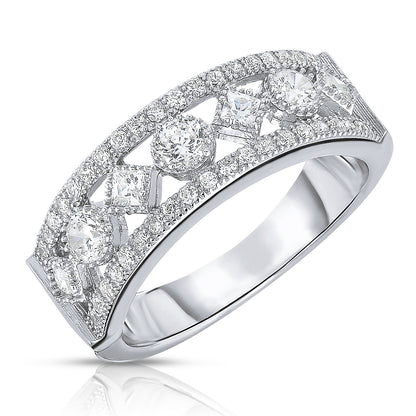 Sensational Sparkle Ring In Sterling Silver