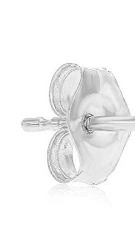 Sterling Silver Small Heart Stud Earrings, 1789