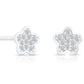Little Flower Stud Earrings in Sterling Silver