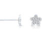Little Flower Stud Earrings in Sterling Silver