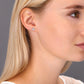 Little Flower Stud Earrings in Sterling Silver