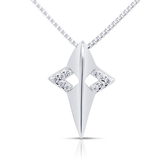 Cross Necklace in Sterling Silver
