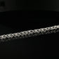 Sterling Silver Handmade Byzantine Chain Bracelet with S-Hook Clasp, 8&quot;, Unisex