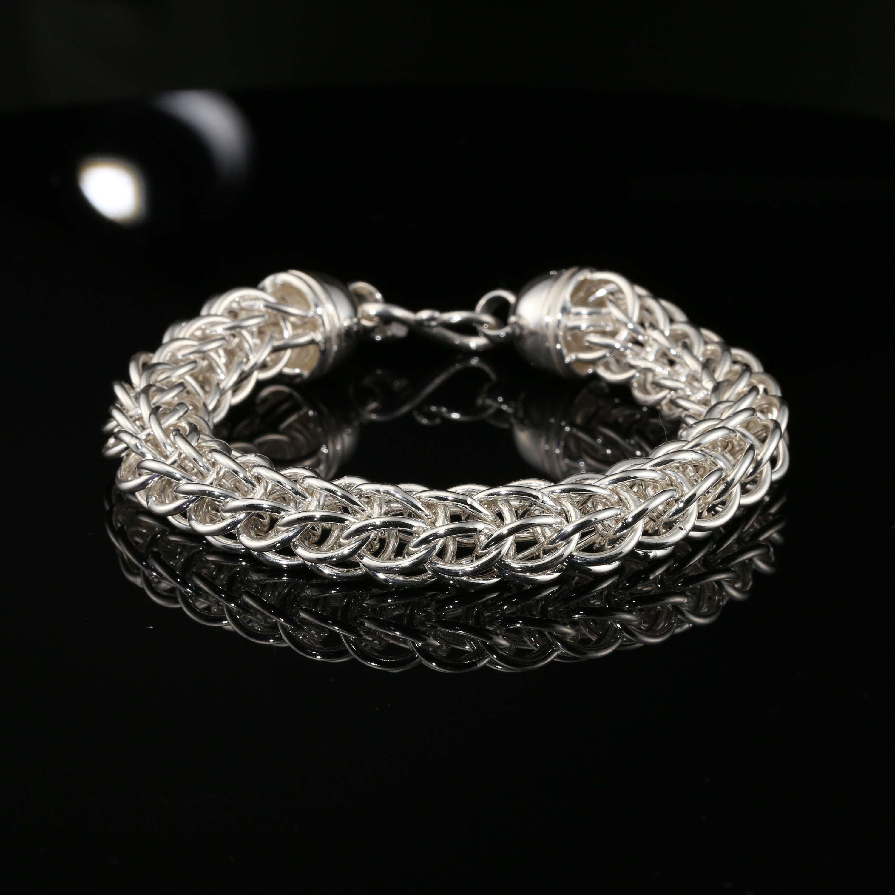 Double Link Bracelet Light / Silver - Auvere