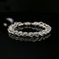 Sterling Silver Byzantine Chain Bracelet, 8&quot;, Unisex