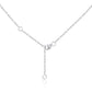 Sterling Silver Heart Pendant Necklace, Gold-tone, Adjustable