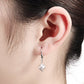 Sterling Silver Dangle Ball Earrings with Designs