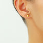 14k Yellow Gold Classic Ball Stud, Single Earring, Pushback (Unisex)
