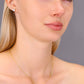 14k Yellow Gold Arrow and Infinity Necklace
