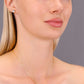 14k Gold Classic Solitaire Necklace