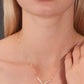 14K Yellow Gold Royal Teardrop Necklace