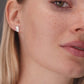 Sterling Silver Grumpy Cat Stud Earrings