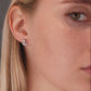 Sterling Silver Small Anchor Stud Earrings, 1307