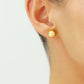 14k Yellow Gold Classic Ball Stud, Single Earring, Pushback (Unisex)