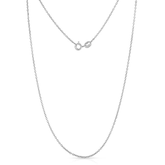 Sterling Silver Cable Chain Necklace