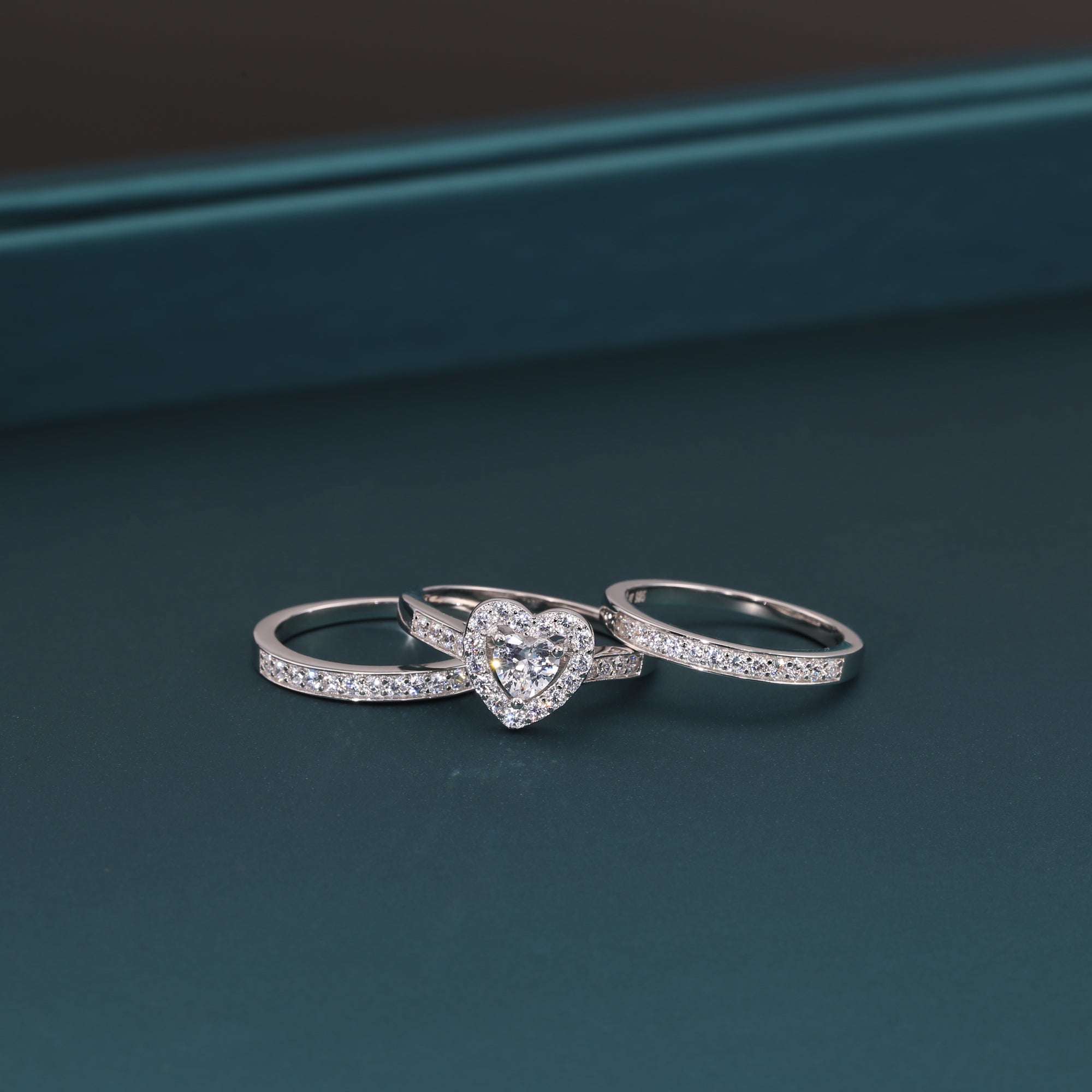 Acquista Anello di fidanzamento Meringata in 0.44 Carati , Argento 925