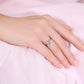 Sterling Silver Birthstone Butterfly Ring