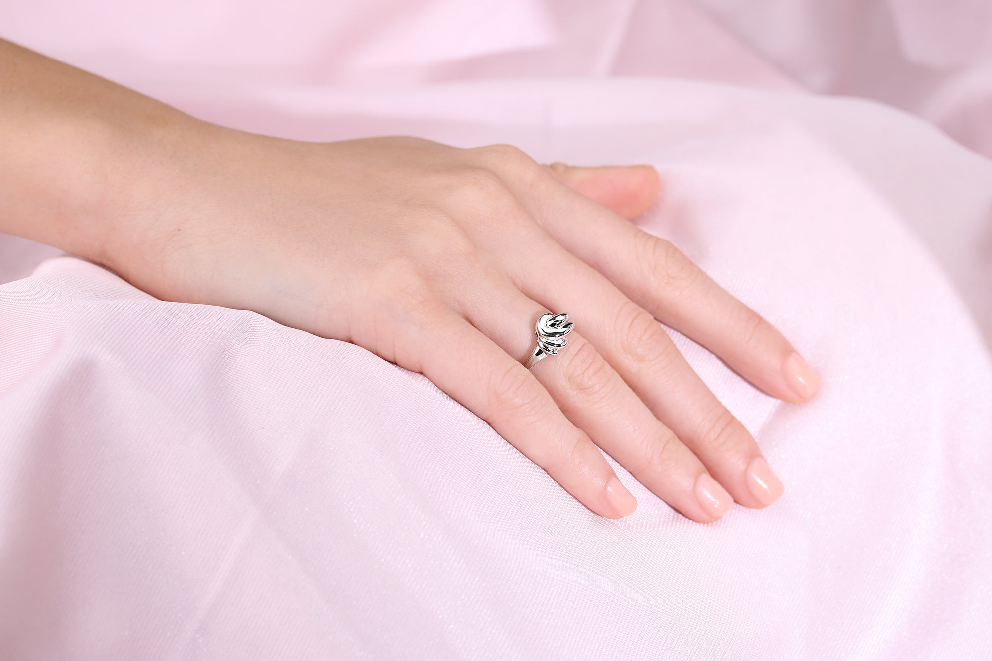 Wave Ring in Sterling Silver