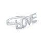 Sterling Silver LOVE Ring