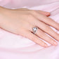 Sterling Silver Royal Princess Tiara Ring