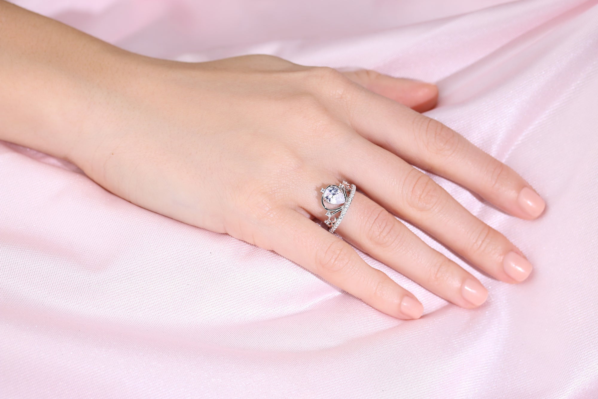 Sterling Silver Royal Princess Tiara Ring