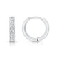 Sterling Silver Huggie Hoop Earrings