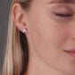Sterling Silver Dragonfly Stud Earrings