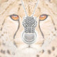 Sterling Silver Cheetah Necklace, Panther