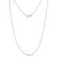 Sterling Silver Heart Charm Necklace