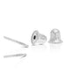 14k Solid Gold Replacement Screw Backings