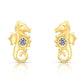 10k Yellow Gold Tiny Seahorse Stud Earrings