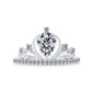 Sterling Silver Royal Princess Tiara Ring
