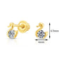 10k Yellow Gold Tiny Duck Stud Earrings