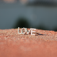 Sterling Silver LOVE Ring